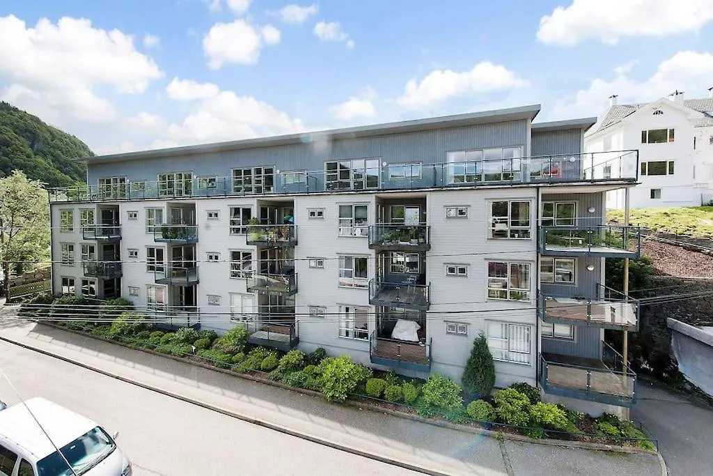Top Floor Apartment With Mountain View, Terrace 22Sqm, Free Parking Bergen 0*,